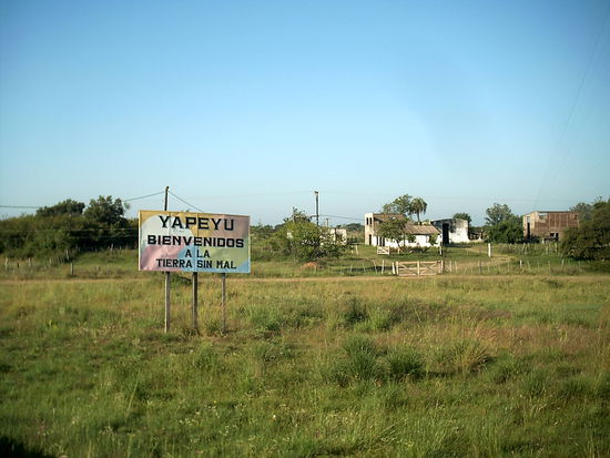 Hier stand ich also - im "Land ohne Böses"