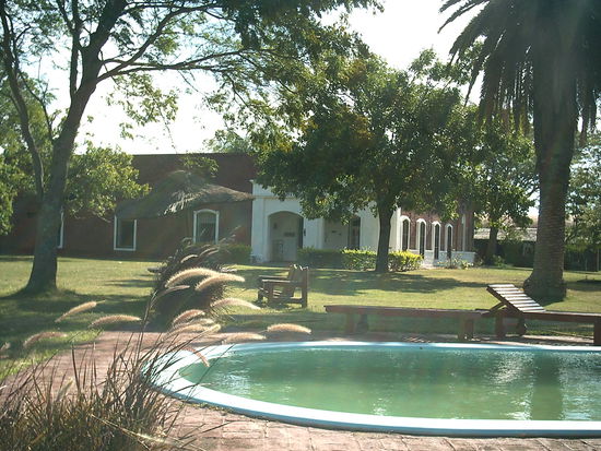 Oase inmitten wilder Steppe