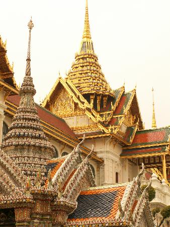 Die Daecher des Grand Palace