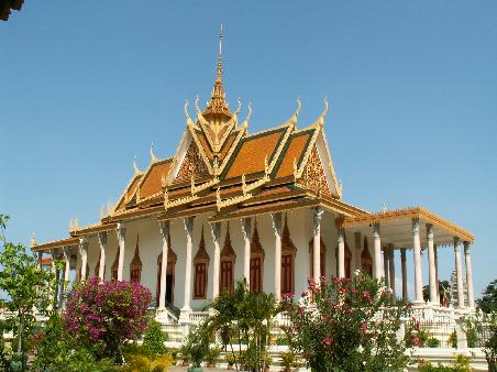 Silberpagoda auf dem Koenigspalast-Areal