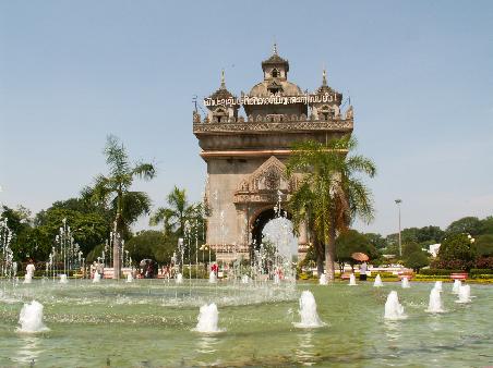 "Triumpfbogen" von Vientiane
