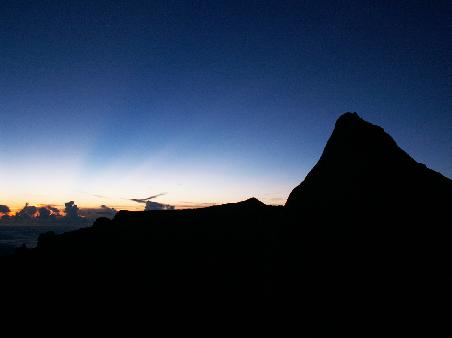 ...gerade noch rechtzeitig zum Sonnenaufgang!!