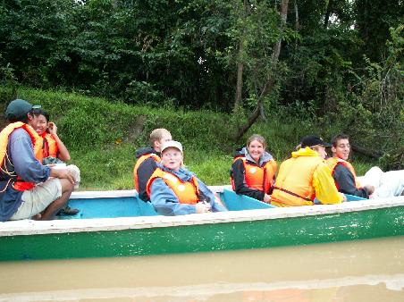 Auf zur River-Cruise zum Tierchen-Schauen!
