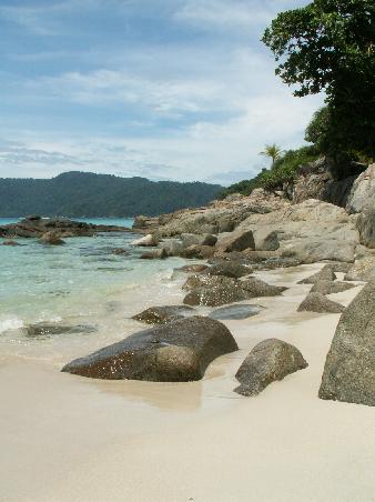 Sogar am Long-Beach gibt es noch das eint oder andere ruhige Fleckchen!