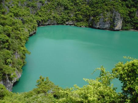 Die Salzwasserlagune