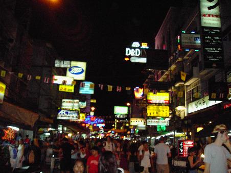 Khaosan Road at Night