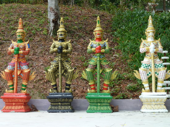 Bei der Tempelanlage im Osten der Insel