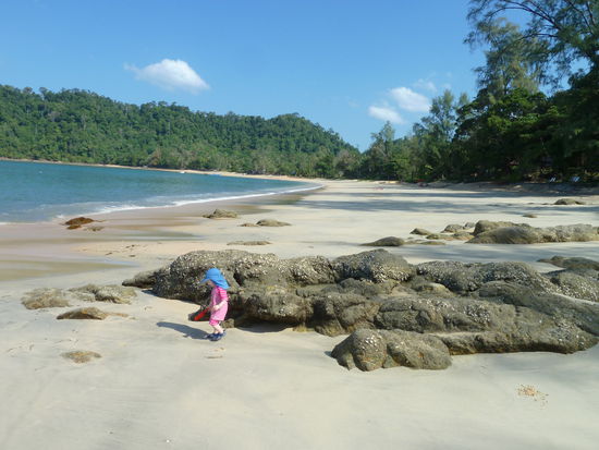 Da düste jemand zwischen den Steinen rum.