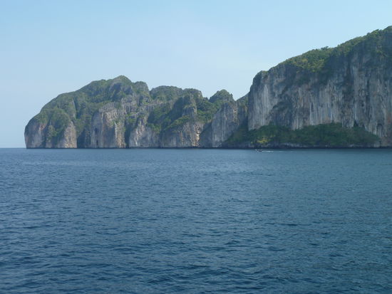 Wir nähern uns Phi Phi Island