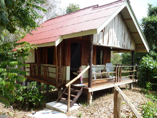 Unser toller Bungalow A 11 zuoberst und zuhinderst im Jungle Hill Resort