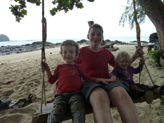 Wir liessen uns die gute Laune trotz ein paar Regentropfen nicht verderben