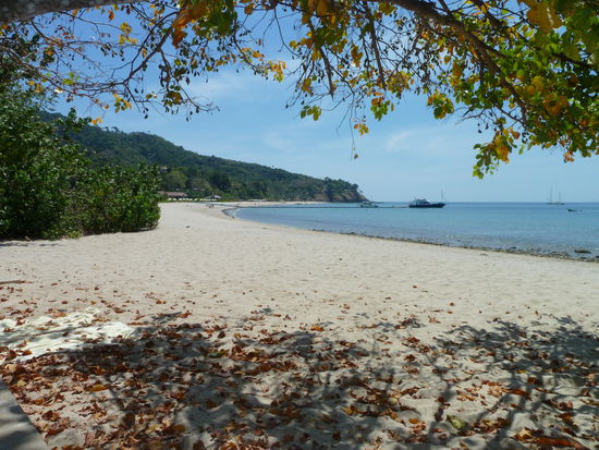 Kantiang Bay, direkt vor unserem Bungalow