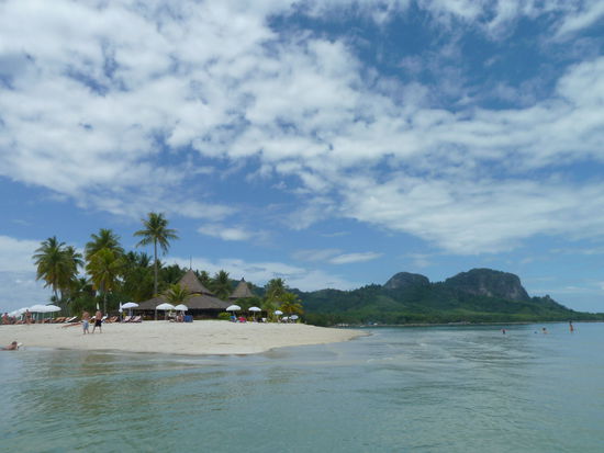 Die Spitze der Landzunge, ein Strand zum träumen...
