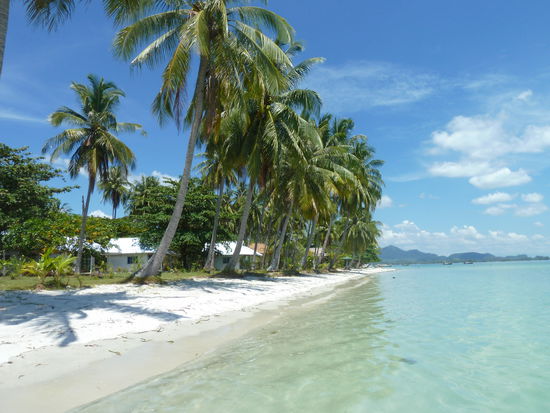 Der Strand vor unserem Resort. Auch nicht schlecht.... Schön währe es hier eigentlich schon...