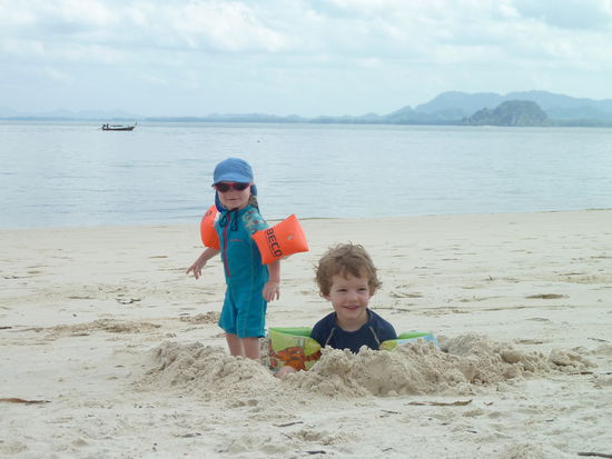 Sand und Meer, uns gefällts, wir brauchen nicht viel mehr!