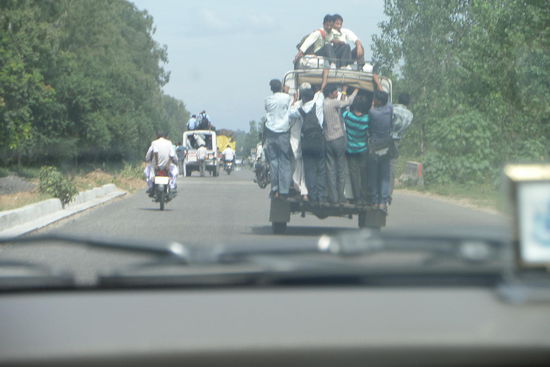 Das Bild macht jeder Indien-Reisende...