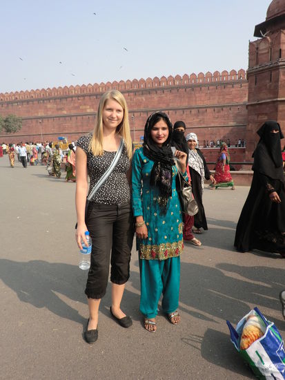 typisch-wieder musste Marika für ein Foto posieren