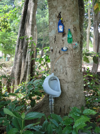 hier haben Urlauber lange Weile gehabt