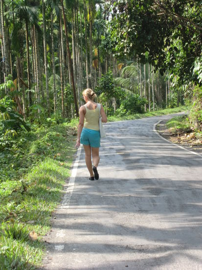 Wanderung über die Insel