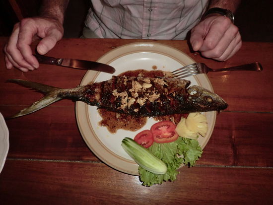 so sah er aus, der leckerste Fisch