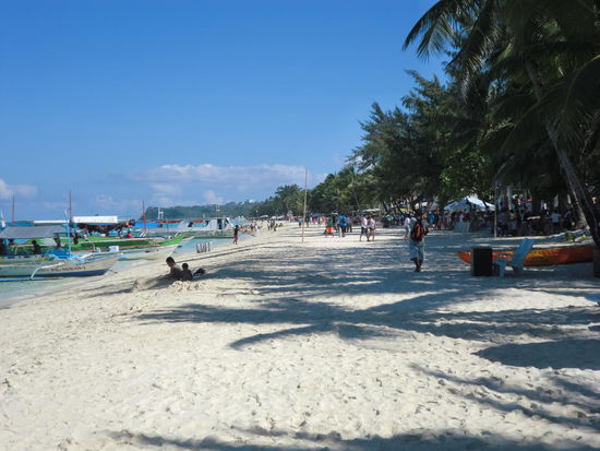 der Morgen auf Boracay