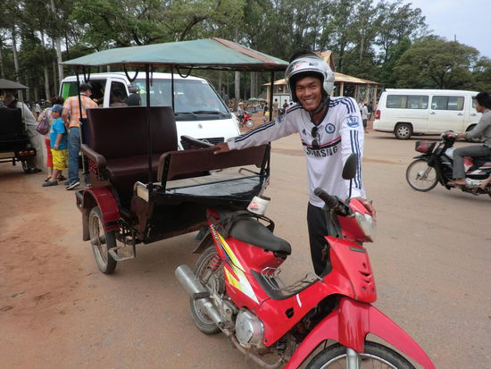 Unser Fahrer, damit wir ihn wiederfinden