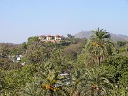 Der Ausblick auf Mount Abu.