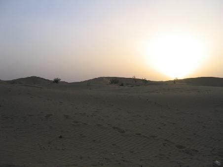 So viel Sonnenuntergaenge wie in Indien habe ich noch nie bewundert.
