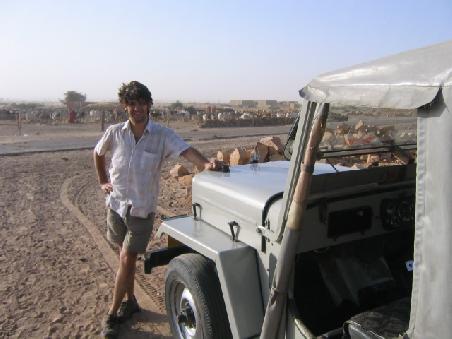 Bevor wir dann mit dem Jeep wieder quer durch die Wueste fuhren...