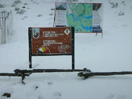 Der letzte Blick in den Nationalpark...