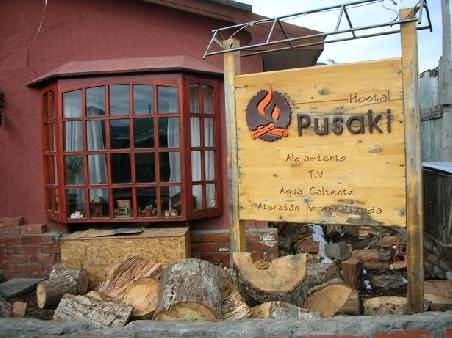 Unser Hostel.
