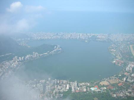 Der Salzwassersee in der City.