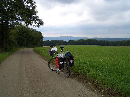 Da geht`s mal ausnahmsweise runter.