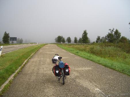 So sieht es im Hochschwarzwald auf 960m aus. Leider musste ich dort erst mal rauf.