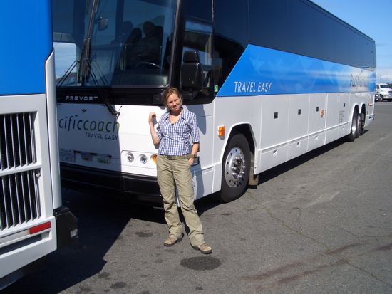 Bus mit Bettina nach Victoria