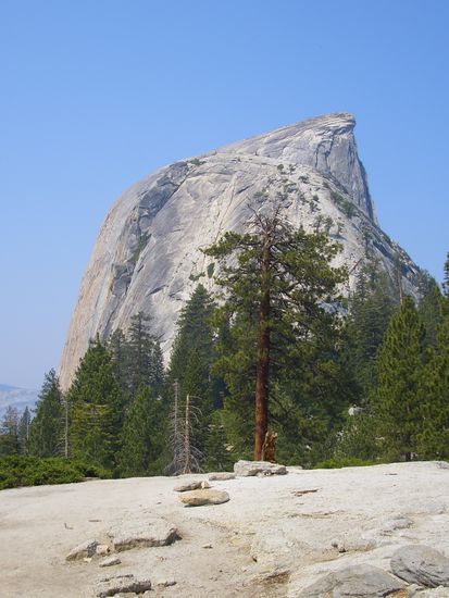Unser Ziel am dritten Tag, der Half Dome