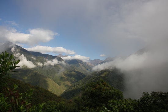Der Blick von unserem Frühstücksplatz.