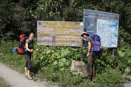 Der Abschluss des Choro Trails. 
Bald geht es mit dem Sammelbus zurueck nach La Paz.