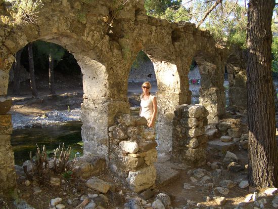 Die Ruinen von Olympos, einst eine der bedeutendsten Städte des Lykischen Bundes. Entstanden 200 v.Chr.