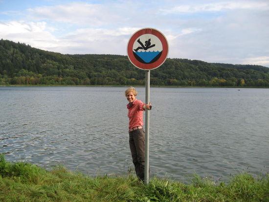 Die Donau von seiner gefährlichen Seite, wenn man nicht schwimmen kann.