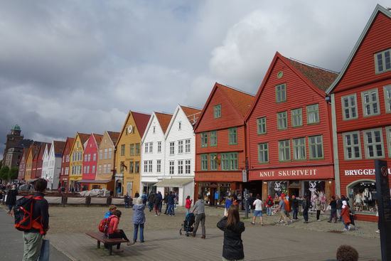 Das Hanseviertel in Bergen.