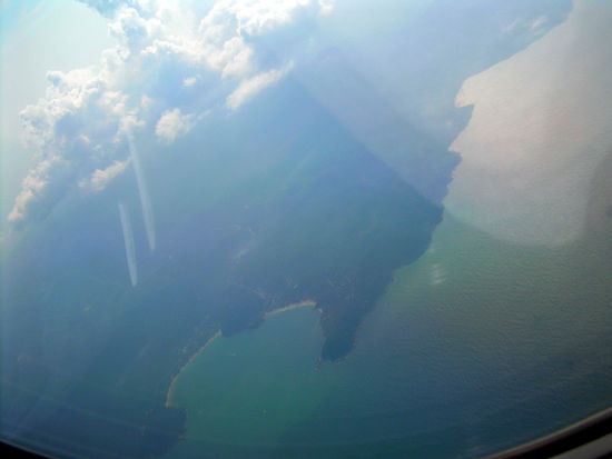 Koh Phangan von oben