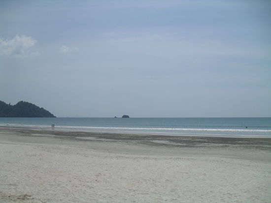 toller Strand - nur leider gerade Ebbe