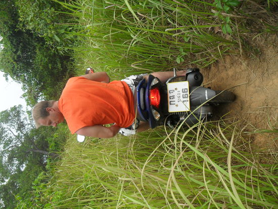 so sieht es aus,wenn man mal wieder nicht auf der Hauptstrasse fahren will - Hauptstrasse kann ja jeder...