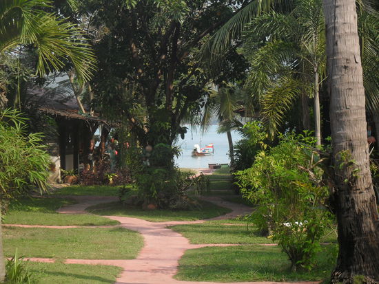 Blick von unserem Bungi nach rechts