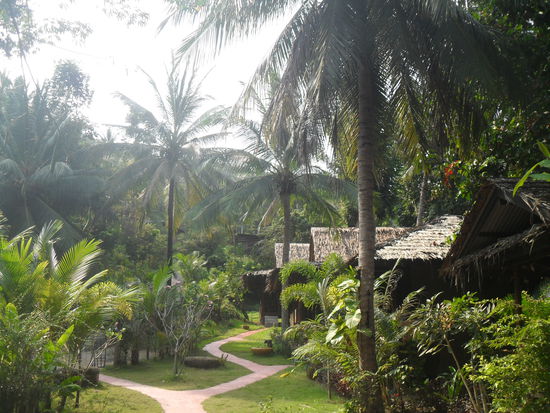 Blick von unserem Bungi nach links