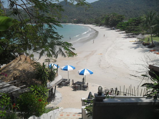 hier sind wir dann schon wieder in unserer Bucht angekommen