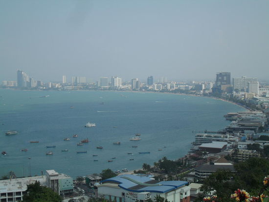 Ausblick auf Pattaya