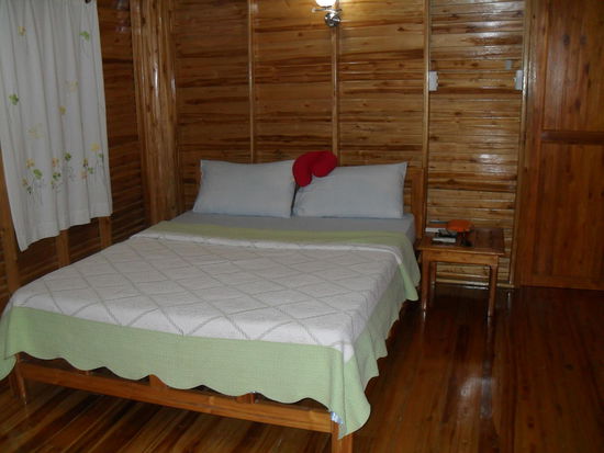 Unser Bungalow - leider nur von Innen, von Außen hab ich´s vergessen zu fotografieren....