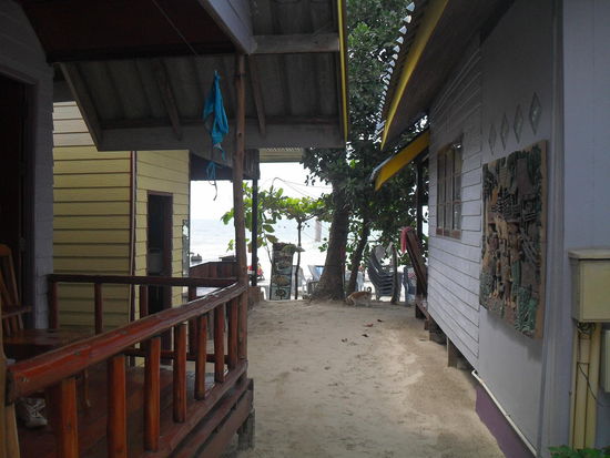 und mit Blick direkt auf´s Meer